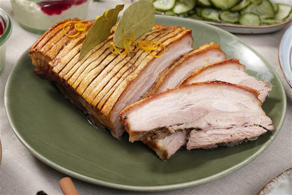 Stegt Ribbensteg jul - Hel ca 1 kg